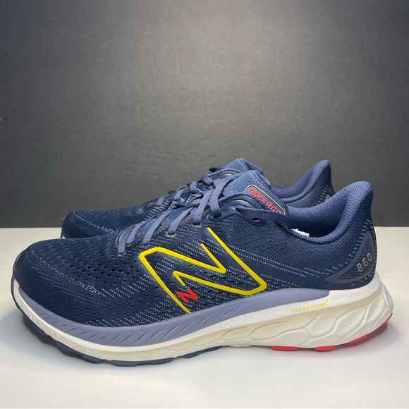 New Balance 860v13 M86013B Blue Orange Men’s Size 11 2E - Picture 5 of 10